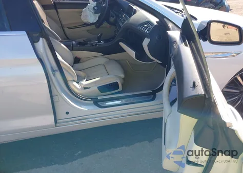 2016 BMW 650I Gran Coupe from USA, damaged, VIN WBA6D4C50GD977359